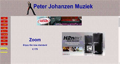 Desktop Screenshot of peterjohanzen.nl